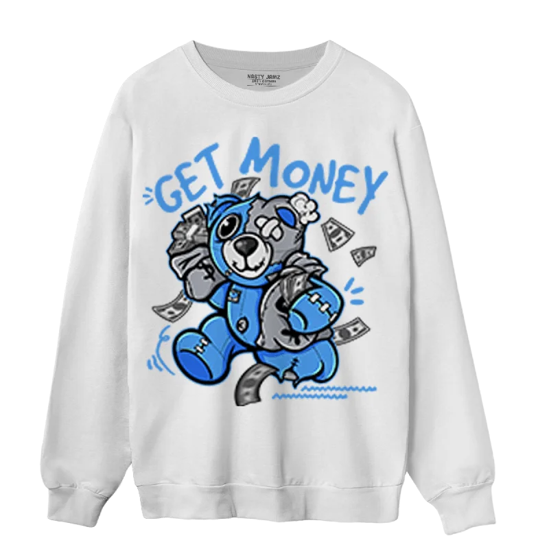 NastyJamz University Blue 5s Sweatshirt Match Get  Money BER