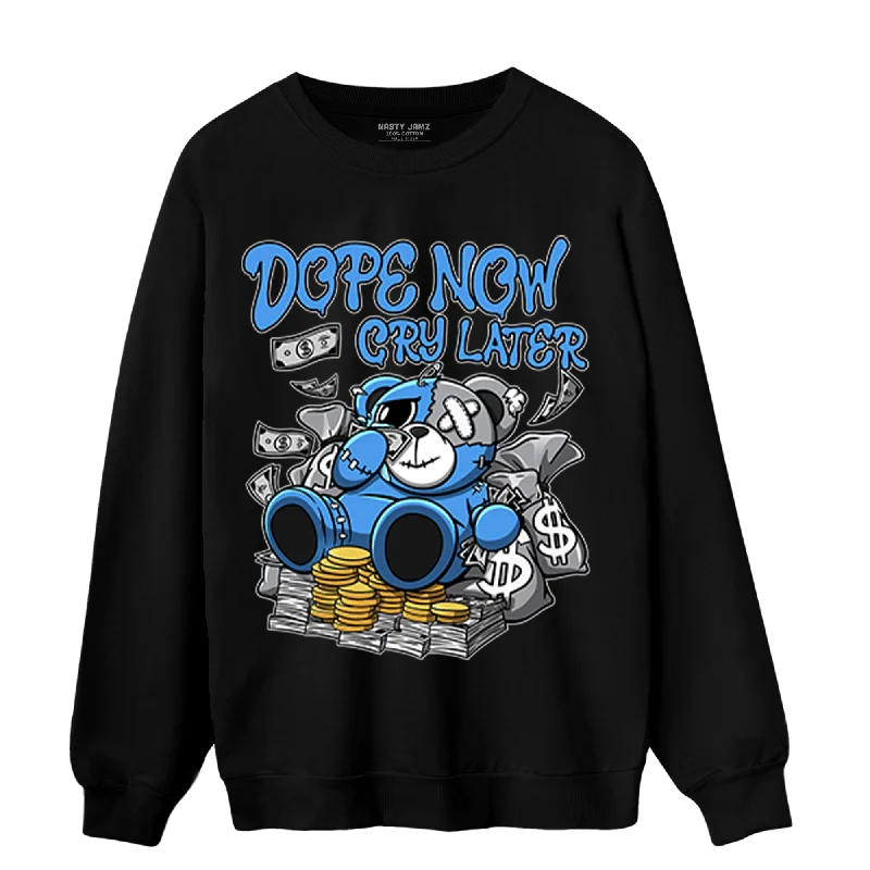 Enjoy exclusive discounts. NastyJamz University Blue 5s Sweatshirt Match Money Cry BER Enjoy exclusive discounts. NastyJamz University Blue 5s Sweatshirt Match Money Cry BER