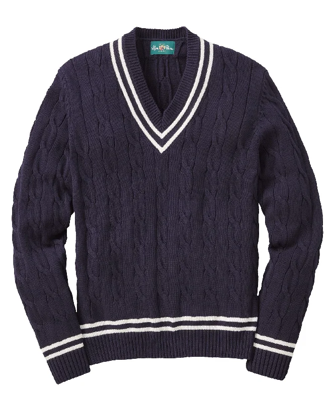 Final clearance: Men’s clothing items up to 70% off! Alan Paine Sandridge Cotton Cable Tennis Sweater Final clearance: Men’s clothing items up to 70% off! Alan Paine Sandridge Cotton Cable Tennis Sweater