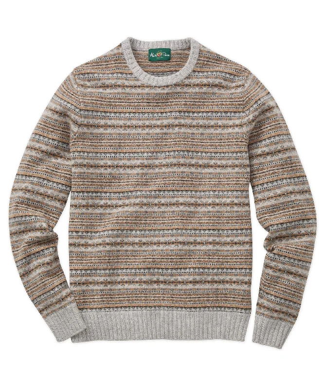 Fair Isle Crew Neck Sweater