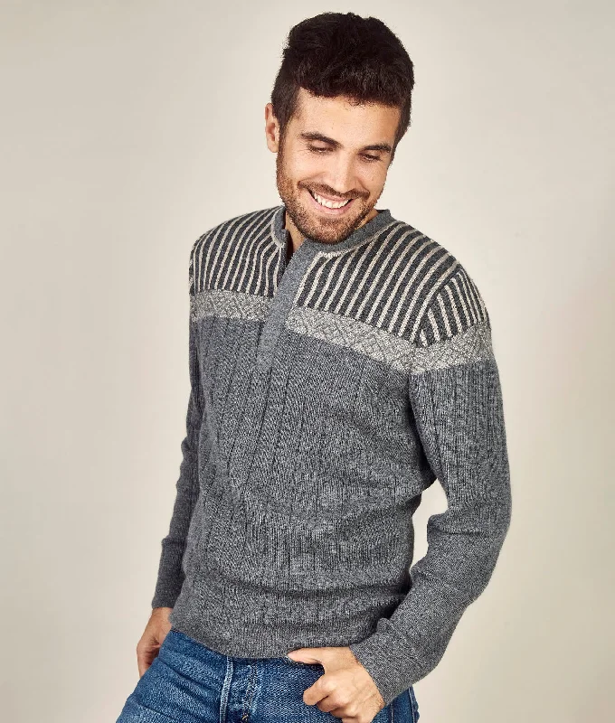 Half-Zip Decab Sweater