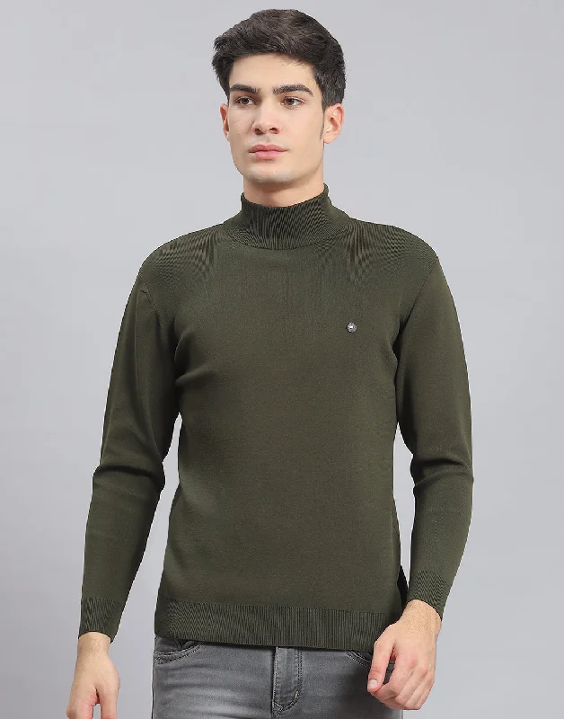 Huge deals on men’s clothing – Limited-time only! Men Olive Solid T Neck Full Sleeve Sweater Huge deals on men’s clothing – Limited-time only! Men Olive Solid T Neck Full Sleeve Sweater