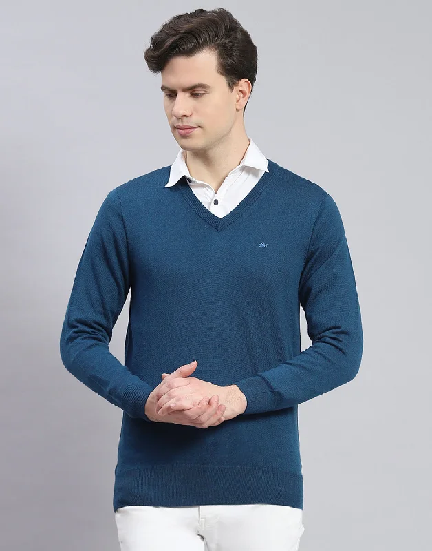 Save on top-selling fashion styles – Big discounts on men’s clothing. Men Teal Blue Solid V Neck Full Sleeve Pullover Save on top-selling fashion styles – Big discounts on men’s clothing. Men Teal Blue Solid V Neck Full Sleeve Pullover