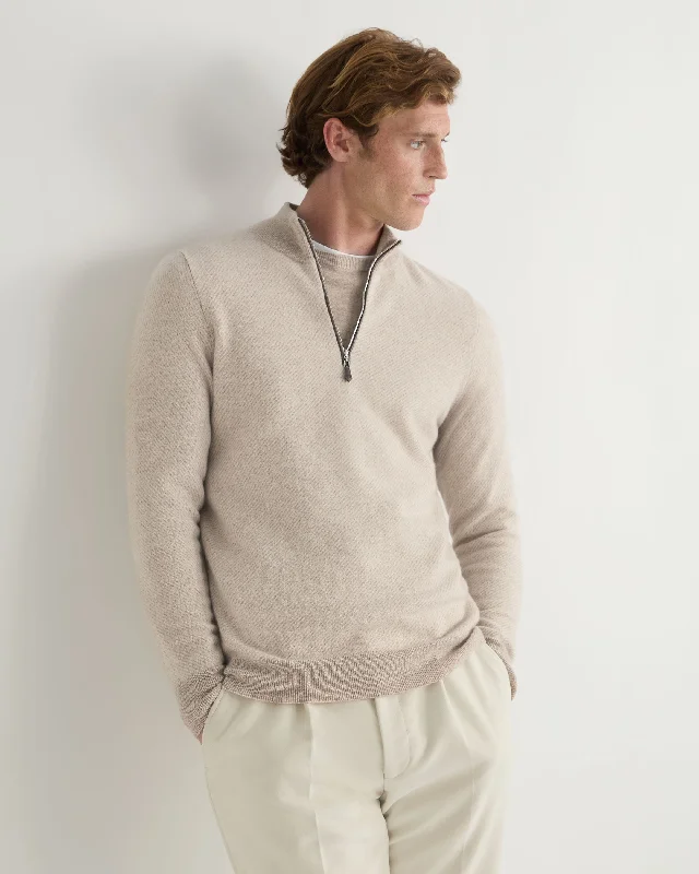 Shop men’s fashion for less – prices slashed on select items. Men's Temple Jacquard Half Zip Cashmere Sweater Toasted Sesame Brown Shop men’s fashion for less – prices slashed on select items. Men's Temple Jacquard Half Zip Cashmere Sweater Toasted Sesame Brown