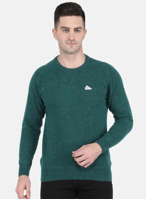 Best deals on men’s clothing – Sale ends soon, shop today!  Men Green Solid Pullover