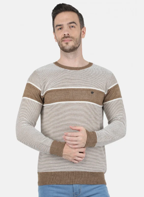 Get fresh fashion for less – Shop trendy clothing at discounted prices. Men Light Brown Self Design Pullover Get fresh fashion for less – Shop trendy clothing at discounted prices. Men Light Brown Self Design Pullover