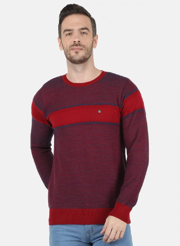 Save up to 60% on new arrivals in clothing – Shop now! Men Maroon Self Design Pullover Save up to 60% on new arrivals in clothing – Shop now! Men Maroon Self Design Pullover