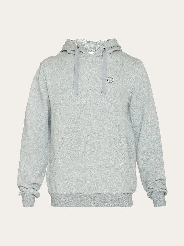 Get stylish outfits for every occasion – Shop now and save! Hood basic badge sweat - Grey Melange Get stylish outfits for every occasion – Shop now and save! Hood basic badge sweat - Grey Melange