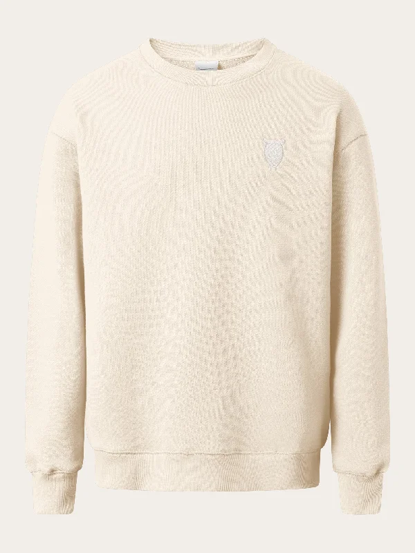 Shop the best clothing brands at amazing prices – Straight fit sweat with embroidery at chest - Buttercream Shop the best clothing brands at amazing prices – Straight fit sweat with embroidery at chest - Buttercream