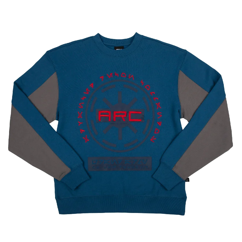 New season, new deals – shop men's clothing now!  ARC Trooper Blue Crew Sweatshirt