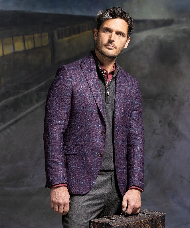 Huge savings on popular clothing styles –  Multi Plaid Sport Coat