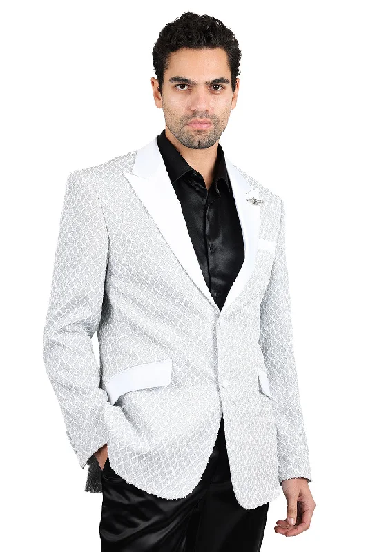 Get ready for your next season with amazing savings on all clothing. Barabas All The Men 2BL3099 Blazer White Get ready for your next season with amazing savings on all clothing. Barabas All The Men 2BL3099 Blazer White
