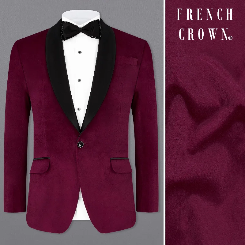 Flash discounts – men’s clothing essentials for less. Castro Maroon Velvet Tuxedo Designer Blazer Flash discounts – men’s clothing essentials for less. Castro Maroon Velvet Tuxedo Designer Blazer