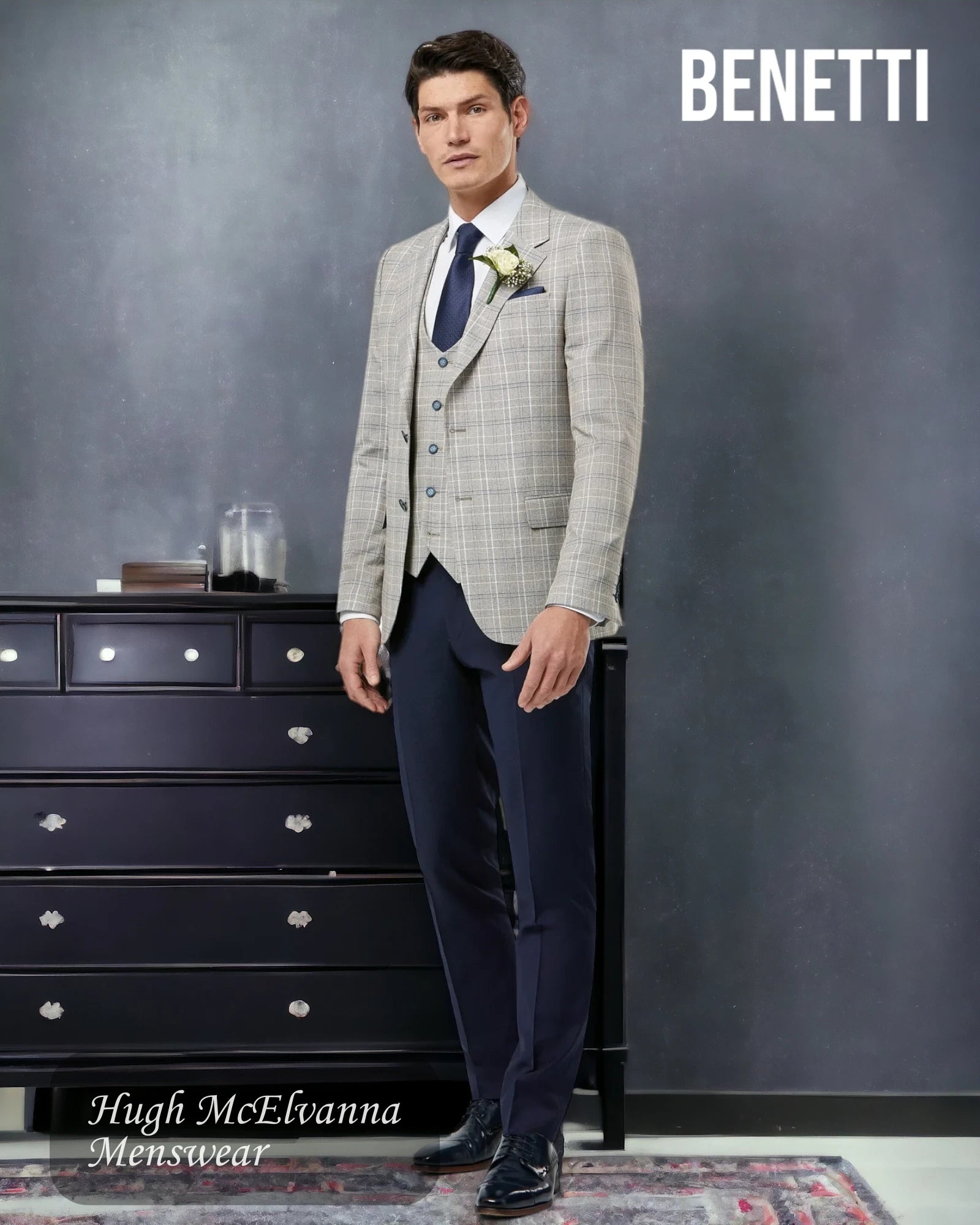 Check out the best prices on men's fashion basics – limited time offer. Benetti Suit Jacket 'CHARLES' Fawn Check TAILORED FIT Check out the best prices on men's fashion basics – limited time offer. Benetti Suit Jacket 'CHARLES' Fawn Check TAILORED FIT