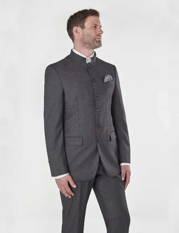 Flash deals on men’s clothing – Grab yours today! CHINESE GRANDAD COLLAR GREY JACKET Flash deals on men’s clothing – Grab yours today! CHINESE GRANDAD COLLAR GREY JACKET