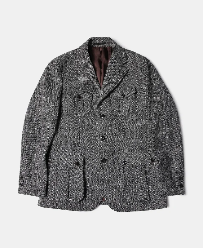 Limited-time sale: Save on all your favorite clothing items. Coloured Speckle Tweed Safari Jacket Limited-time sale: Save on all your favorite clothing items. Coloured Speckle Tweed Safari Jacket