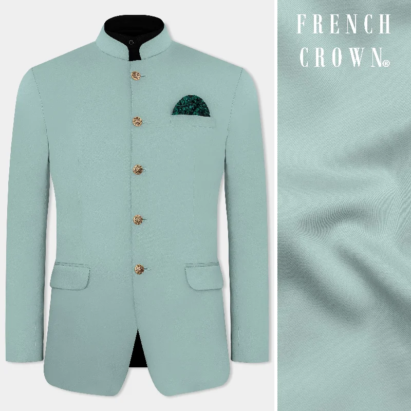 Upgrade your wardrobe with stylish men's apparel – now on sale! Edward Blue Premium Cotton Bandhgala Stretchable Traveler Blazer Upgrade your wardrobe with stylish men's apparel – now on sale! Edward Blue Premium Cotton Bandhgala Stretchable Traveler Blazer