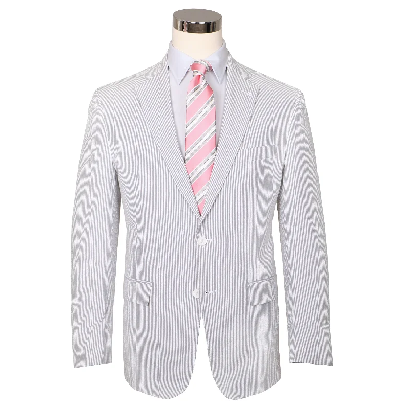 Save more with bundle deals on men’s fashion items. Granite Gray Seersucker Sport Coat | Seersucker Suit Separates Save more with bundle deals on men’s fashion items. Granite Gray Seersucker Sport Coat | Seersucker Suit Separates