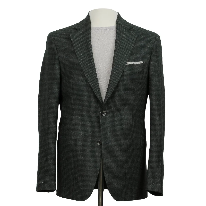 Shop our men's clothing collection for the best prices of the season. Green Micro-Houndstooth Wool/Mohair/Cashmere Myles Sport Jacket - Jack Victor Shop our men's clothing collection for the best prices of the season. Green Micro-Houndstooth Wool/Mohair/Cashmere Myles Sport Jacket - Jack Victor
