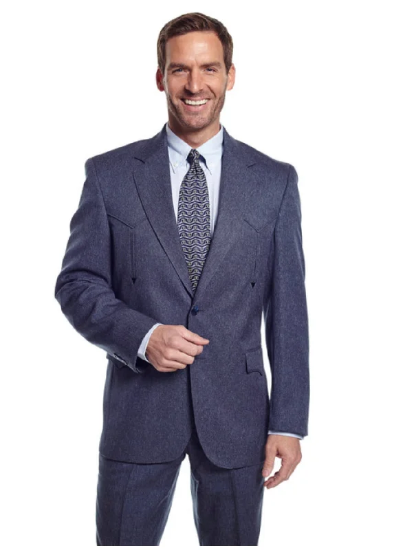 Save up to 60% on new arrivals in clothing – Shop now! Heather Blue VEGAS Western Sports Coat Save up to 60% on new arrivals in clothing – Shop now! Heather Blue VEGAS Western Sports Coat