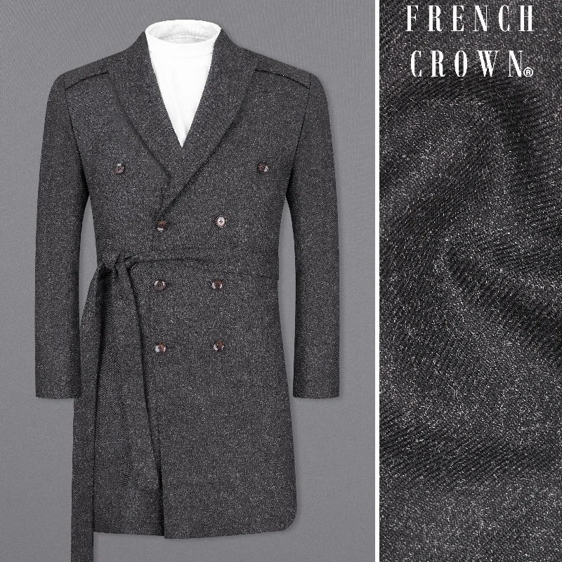 Check out the best prices on men's fashion basics – limited time offer. Iridium Gray Wool Rich Double Breasted Trench Coat Check out the best prices on men's fashion basics – limited time offer. Iridium Gray Wool Rich Double Breasted Trench Coat