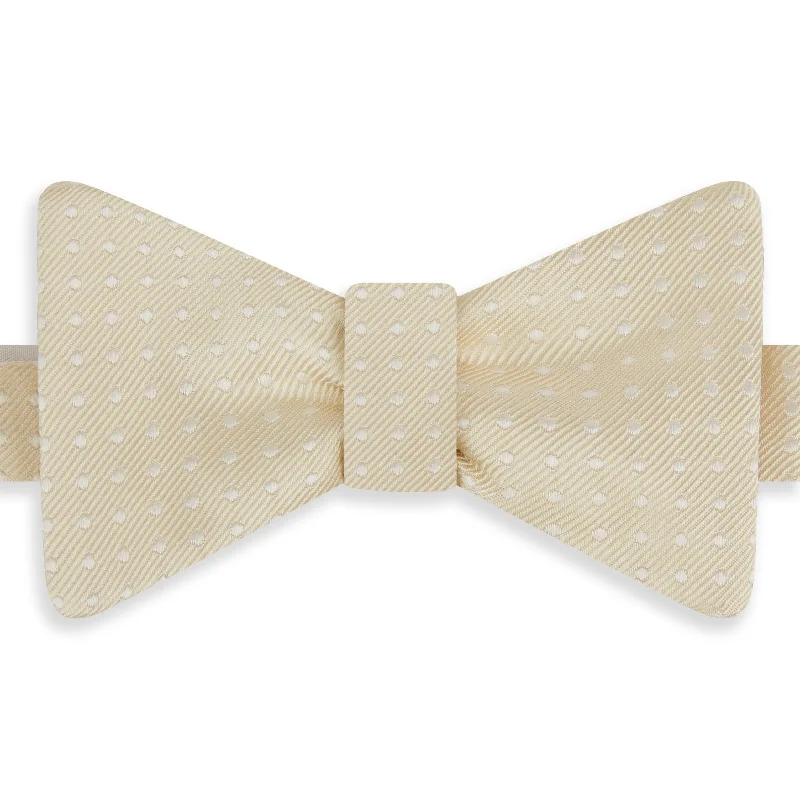 Seasonal discounts on stylish clothes – Perfect for any occasion! Ivory Small Spot Silk Self Bow Tie Seasonal discounts on stylish clothes – Perfect for any occasion! Ivory Small Spot Silk Self Bow Tie