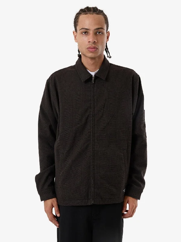 Don’t miss out – huge discounts on men’s trendy styles.  Jacob Plaid Jacket - Brown