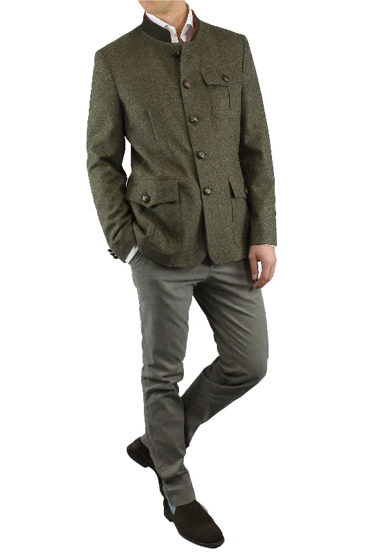 Best deals on men’s clothing – Sale ends soon, shop today! Jacket from mélange-loden in green-brown Best deals on men’s clothing – Sale ends soon, shop today! Jacket from mélange-loden in green-brown