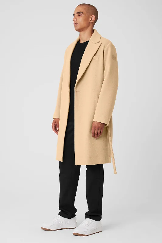 Time to shop! Men’s clothing deals you can’t resist.  Wool Gameday Overcoat - Camel