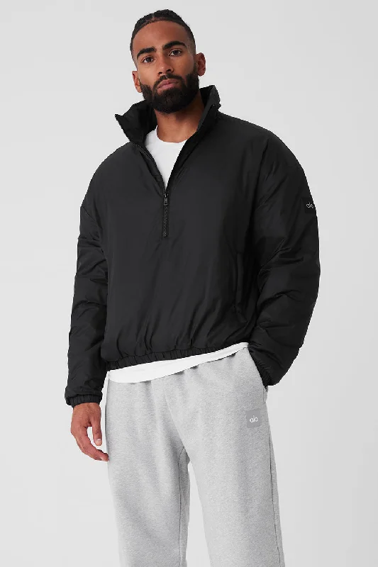 Don’t wait – Shop now for limited-time discounts on trendy clothing. Latitude Light Weight 1/2 Zip Pullover Jacket - Black Don’t wait – Shop now for limited-time discounts on trendy clothing. Latitude Light Weight 1/2 Zip Pullover Jacket - Black