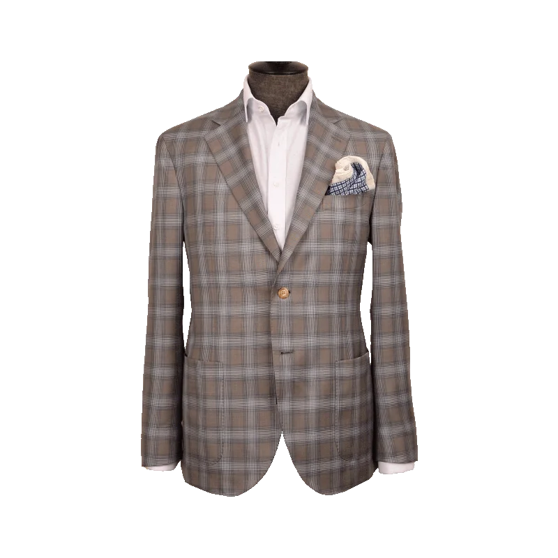 Get 20% off your first order of men’s fashion.  McKINNON AIR BEIGE AND BLUE CHECK