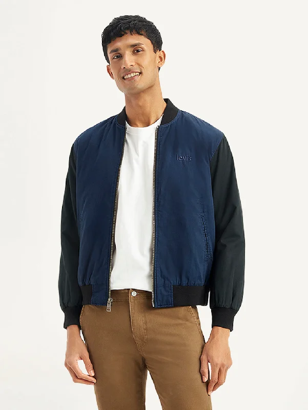 End-of-season clothing sale – Shop now for big savings! Men's Colorblock Navy Bomber Jacket End-of-season clothing sale – Shop now for big savings! Men's Colorblock Navy Bomber Jacket