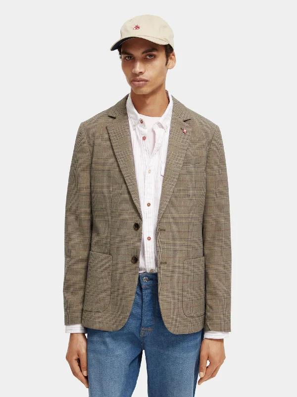 Find your perfect fit at the best prices – Clothing deals now on sale. Single-breasted yarn-dyed checked blazer Find your perfect fit at the best prices – Clothing deals now on sale. Single-breasted yarn-dyed checked blazer