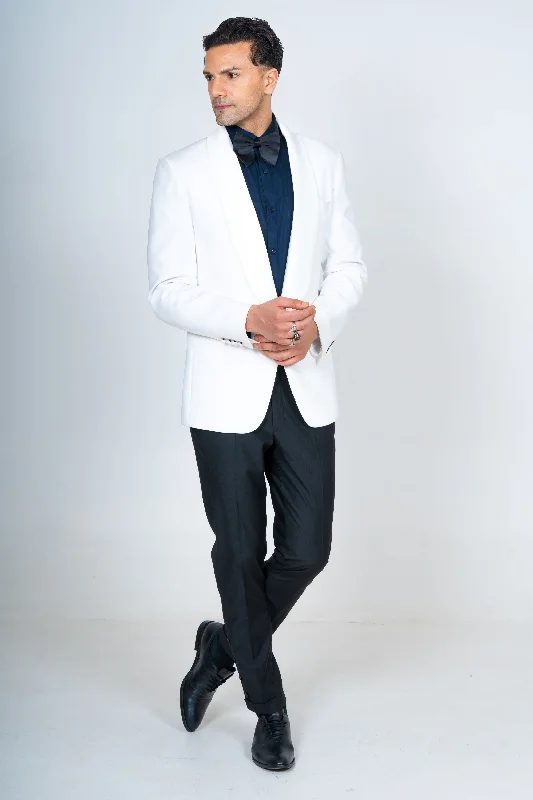 Shop the look you love at prices you’ll love even more!  White Tuxedo Blazer