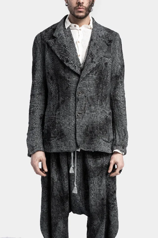 Update your look for less with men’s clothing on sale.  Tailored linen blazer