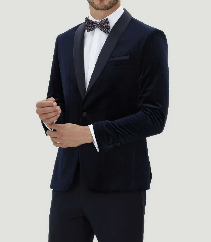 Don’t miss out – huge discounts on men’s trendy styles.  Veste en velours marine "Empire"