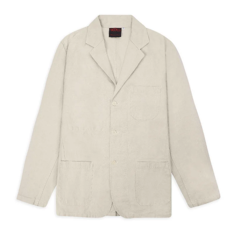 Shop the latest clothing deals – Huge discounts on fashion essentials! Heavy Blazer - Ecru Hopsack Shop the latest clothing deals – Huge discounts on fashion essentials! Heavy Blazer - Ecru Hopsack