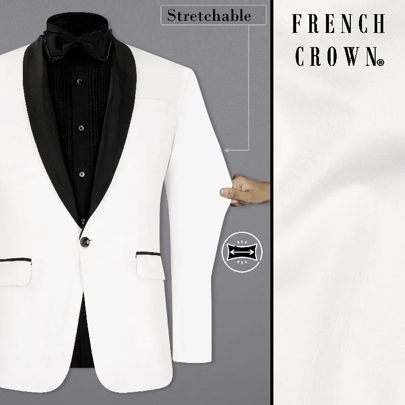 Find your perfect fit at the best prices – Clothing deals now on sale. Bright White Stretchable Premium Cotton Tuxedo traveler Blazer Find your perfect fit at the best prices – Clothing deals now on sale. Bright White Stretchable Premium Cotton Tuxedo traveler Blazer