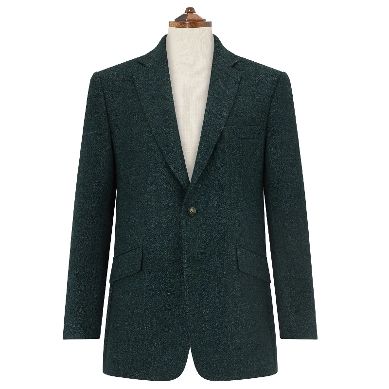 Flash discounts on men’s clothing – Don’t miss out!  William Dark Green Marl Jacket