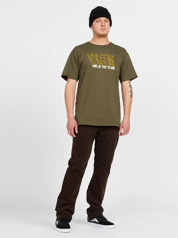 Double Take Short Sleeve Tee - Military