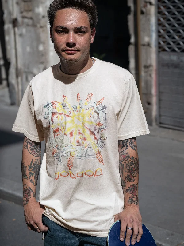 Featured Artist Sam Ryser Short Sleeve Tee - Off White