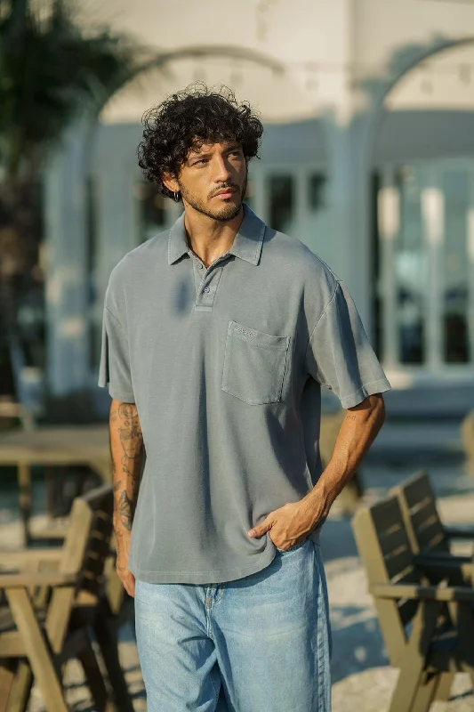 Shop the latest trends in men's clothing at unbeatable prices. Grey Heavyweight Faded Polo Shop the latest trends in men's clothing at unbeatable prices. Grey Heavyweight Faded Polo
