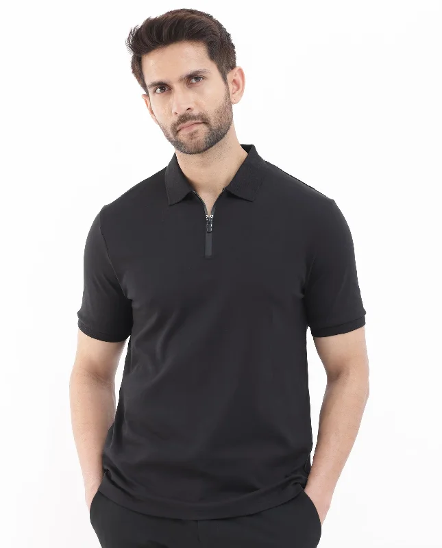 Save up to 70% clothing – Shop now for the best deals. Rare Rabbit Men's Holit Black Half Sleeves Button Closure Solid Polo T-Shirt Save up to 70% clothing – Shop now for the best deals. Rare Rabbit Men's Holit Black Half Sleeves Button Closure Solid Polo T-Shirt