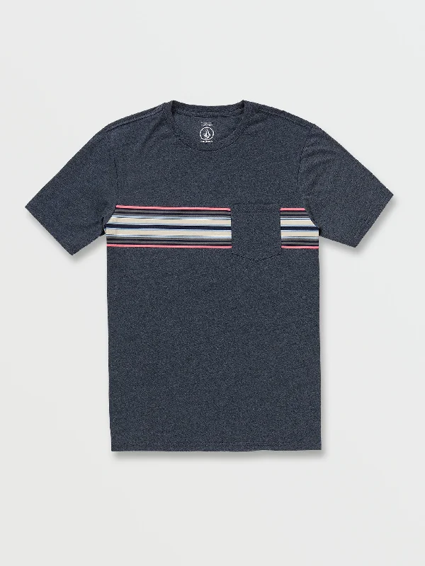 Shop now for fresh styles at discounted prices.  Horizone Pocket Short Sleeve Tee - Navy Heather