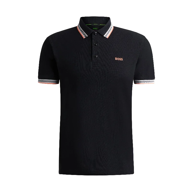 Limited-time offer!  Hugo Boss Paddy Polo Shirt Black