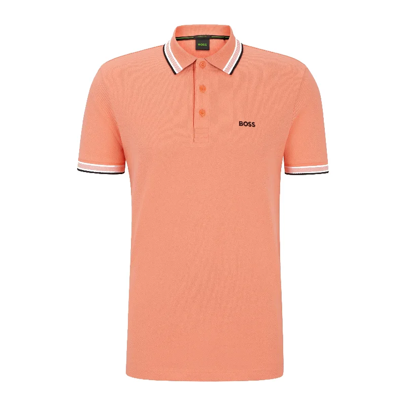 Shop our men's clothing collection for the best prices of the season.  Hugo Boss Paddy Polo Shirt Orange