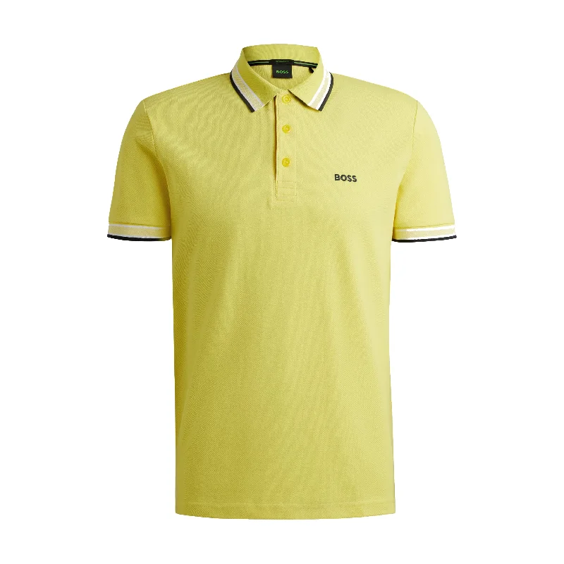 Special offer: Save on everyday clothing essentials – Shop now!  Hugo Boss Paddy Polo Shirt Yellow