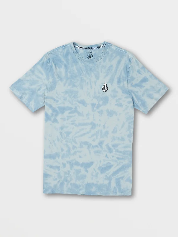 Iconic Stone Dye Short Sleeve Tee - Slate Blue