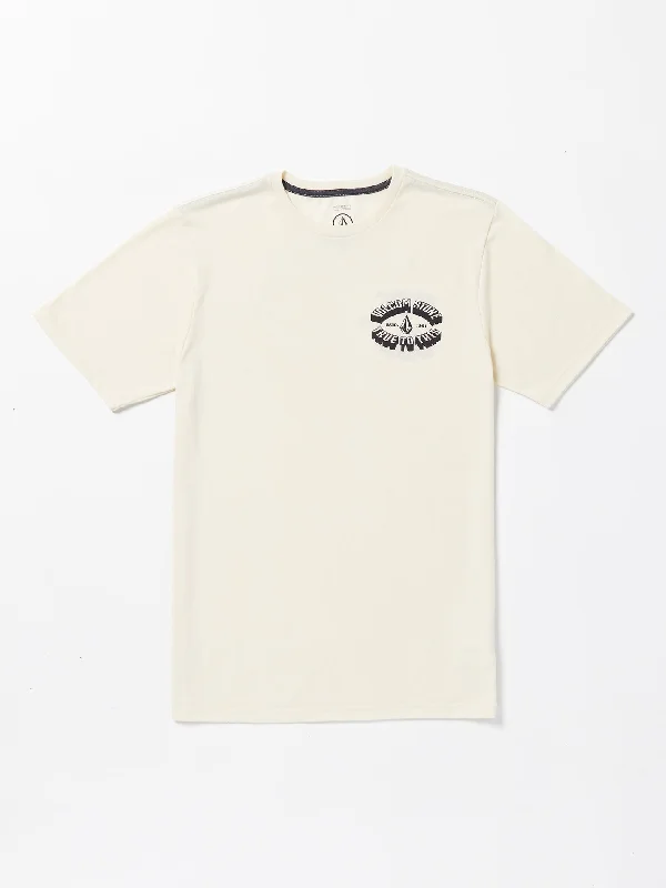 Mechanic Short Sleeve Tee - Off White Heather