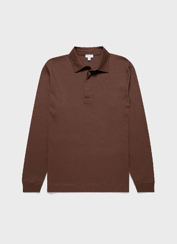 Limited-time offer – Shop top-rated clothing with massive discounts! Men's Heavyweight Rugby Polo Shirt in Cocoa Brown Limited-time offer – Shop top-rated clothing with massive discounts! Men's Heavyweight Rugby Polo Shirt in Cocoa Brown